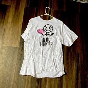 Super soft XL white tee